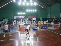 Dandim 0827 Sumenep Ikuti Fun Badminton HUT ke-80 RI