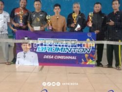 Pemdes Cimeuhmal Gelar Pordes Badminton Antar Dusun Meriahkan HUT ke-80 RI