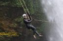 Air Terjun Jaran Goyang di Desa Guyangan, Kecamatan Krucil, Kabupaten Probolinggo.