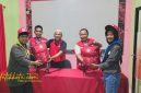 Pelepasan kontingen PMR Pamekasan menuju Jumbara X PMI Jatim di Markas PMI Pamekasan, Senin (15/9/2025) malam.