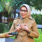 Bupati Lumajang Indah Amperawati saat menyampaikan pandangan terkait peran pers dalam mendukung keberlanjutan Program Makan Bergizi Gratis.