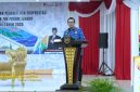 Wakil Bupati Subang H. Agus Masykur Rosyadi saat membuka kegiatan Sosialisasi Seleksi PNS Berprestasi 2025 di Aula Pemda Subang, Rabu (17/9/2025).