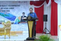 Wakil Bupati Subang H. Agus Masykur Rosyadi saat membuka kegiatan Sosialisasi Seleksi PNS Berprestasi 2025 di Aula Pemda Subang, Rabu (17/9/2025).