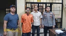 Pencuri yang diamankan Polsek Pasongsongan.