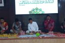 Suasana peringatan Maulid Nabi Muhammad SAW di Aula Kantor Diskominfo Sumenep.