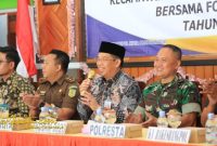Wali Kota Probolinggo dr. Aminuddin membuka kegiatan Peningkatan Kewaspadaan Dini bersama Forkopimda di Pendopo Kecamatan Mayangan, Kamis (18/9/2025).