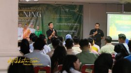 Sejumlah peserta mengikuti rangkaian awal Pemilihan Cak dan Ning Surabaya 2025 yang digelar Disbudporapar bersama Paguyuban Cak dan Ning Surabaya.