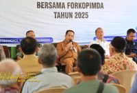 Wali Kota Probolinggo dr. Aminuddin menghadiri kegiatan Peningkatan Kewaspadaan Dini Masyarakat di Pendopo Kecamatan Kanigaran, Selasa (23/9/2025).