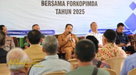 Wali Kota Probolinggo dr. Aminuddin menghadiri kegiatan Peningkatan Kewaspadaan Dini Masyarakat di Pendopo Kecamatan Kanigaran, Selasa (23/9/2025).