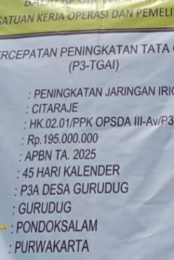 Program P3-TGAI di Desa Gurudug Kabupaten Purwakarta Disambut Antusias Warga Setempat