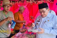 Wakil Bupati Sumenep KH. Imam Hasyim saat menghadiri Festival Hari Tani Nasional 2025 di Pendopo Agung Keraton.