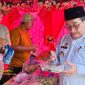 Wakil Bupati Sumenep KH. Imam Hasyim saat menghadiri Festival Hari Tani Nasional 2025 di Pendopo Agung Keraton.