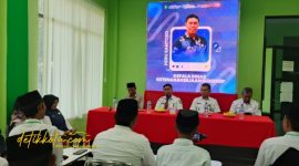 Kepala Disnaker Sumenep Heru Santoso membuka resmi Pelatihan Berbasis Kompetensi (PBK) Multimedia Gelombang 3 di BLKK Nurul Islam Bluto, Rabu (24/9/2025).