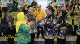 Wali Kota Probolinggo dr. Aminuddin menerima Tim Validasi Lapangan Kota Sehat 2025 di Command Centre, Kantor Wali Kota Probolinggo, Kamis (25/9/2025).