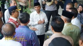 Bupati Bangkalan Lukman Hakim menerima kunjungan Komisi V DPR RI di Pendopo Agung Bangkalan, Kamis (25/9/2025).