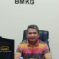 Kepala BMKG Trunojoyo Sumenep, Ari Wdjajanto saat menyampaikan prediksi musim hujan 2025/2026.