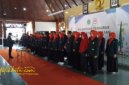 Bupati Pamekasan KH. Kholilurrahman saat menghadiri pelantikan Pengurus Ikatan Dokter Indonesia (IDI) Cabang Pamekasan periode 2025–2028 di Pendopo Pamekasan, Sabtu (27/9/2025).