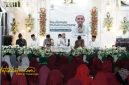 Suasana peringatan Maulid Nabi Muhammad SAW di Masjid Husnul Khotimah, Desa Karang Budi, Kecamatan Gapura, Kabupaten Sumenep, Sabtu (27/9/2025) malam.
