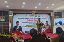 Bupati Sumenep Achmad Fauzi Wongsojudo saat membuka penyelenggaraan Sekolah Rakyat di SKD Batuan, Selasa (30/9/2025).