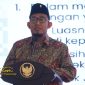 Bupati Sumenep Achmad Fauzi Wongsojudo saat memberikan instruksi percepatan pemulihan pascagempa.