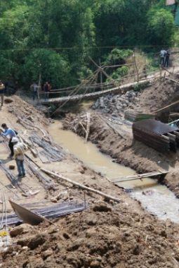 Rehabilitasi Jembatan Karangjati Anyar di Pasuruan Capai 8 Persen