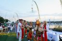 kedatangan peserta Sail to Indonesia 2025 di Pantai Marina Boom, Minggu (5/10/2025).
