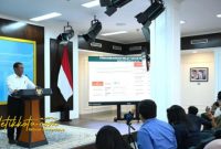 Menteri Pertanian Andi Amran Sulaiman memberikan keterangan pers usai rapat terbatas yang dipimpin Presiden Prabowo Subianto di Istana Merdeka, Jakarta, Kamis (9/10/2025).