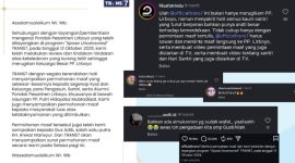 Unggahan akun resmi @officialtrans7 di Instagram yang menyampaikan permohonan maaf atas tayangan program “Xpose Uncensored” terkait Pondok Pesantren Lirboyo, Selasa (14/10/2025).