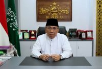 Ketua Umum Pengurus Besar Nahdlatul Ulama (PBNU) KH Yahya Cholil Staquf.