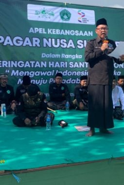 Pagar Nusa Sumenep Gelar Pasukan Siaga Bela Kiai dan Latihan Gabungan Peringati Hari Santri