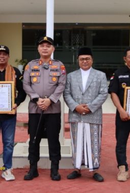Polres Sumenep Beri Penghargaan kepada Lima Warga Peduli Keamanan