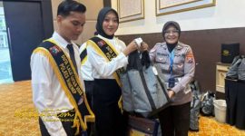 Dua Duta Lalulintas Sumenep Yang Akan Mengikuti Duta Lalu Lintas Provinsi Jawa Timur.