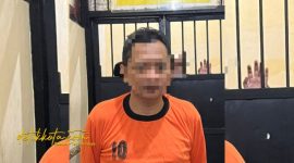 pria berinisial MZ (55), warga Kelurahan Bugih, Kecamatan Pamekasan, ditangkap setelah menipu korban dengan janji bisa meloloskan adik pelapor menjadi anggota Polri Tahun Anggaran 2025.