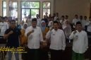Kepala Diskominfo Sumenep Indra Wahyudi saat memimpin Deklarasi dan Sosialisasi Pencegahan Judi Online di Aula Diskominfo Sumenep, Kamis (23/10/2025).