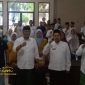 Kepala Diskominfo Sumenep Indra Wahyudi saat memimpin Deklarasi dan Sosialisasi Pencegahan Judi Online di Aula Diskominfo Sumenep, Kamis (23/10/2025).