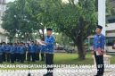 Wakil Bupati Bangkalan Moh. Fauzan Ja’far memimpin upacara peringatan Hari Sumpah Pemuda ke-97 di halaman Kantor Pemkab Bangkalan, Selasa (28/10/2025).