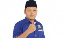 Ketua DPD KNPI Sumenep Khairul Umam menyampaikan pesan semangat kebangsaan dalam peringatan Hari Sumpah Pemuda ke-97, Selasa (28/10/2025).