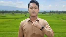 Ketua Petani Milenial Abd. Halim.