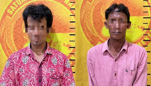 Kedua tersangka masing-masing berinisial MS (41), warga Desa Gunung Kembar, Kecamatan Manding, dan BN (41), warga Desa Tambaksari, Kecamatan Rubaru.