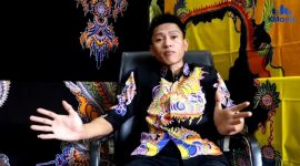Owner Batik Tulis Canteng Koneng, Didik Haryanto.