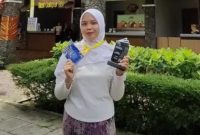 Ratu Aprilia, usai menerima penghargaan di ajang Excellent Student Completed Award (ESCA) 2025 di Balé Pare, Kota Baru Parahyangan, Bandung Barat.