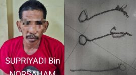 Tersangka dan BB kasus pencurian sapi di Kecamatan Ganding, Minggu (2/11/2025).