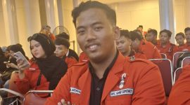 Ketua DPC GMNI Sumenep, Roni Ardiyanto.