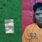 Pelaku dan BB yang diamankan oleh Polsek Ganding.