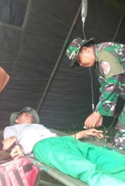 Kodim 0724/Boyolali Gelar Latihan Penanggulangan Bencana di Wonosegoro