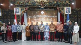 Bupati Bangkalan Lukman Hakim bersama Forkopimda menghadiri acara pisah sambut Kepala Pengadilan Negeri Bangkalan di Pendopo Agung Bangkalan.