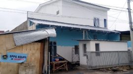 Proyek pembangunan Satuan Pelayanan Pemenuhan Gizi (SPPG) atau dapur Makan Bergizi Gratis (MBG) yang berlokasi di Jl. Adirasa Desa Kolor, Kecamatan Kota, Kabupaten Sumenep