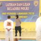 Personel Polres Sumenep mengikuti Ujian Beladiri Polri di Gedung KONI Desa Pabian, Kecamatan Kota Sumenep, sebagai syarat kenaikan pangkat periode 1 Januari 2025.