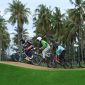 Sirkuit BMX Supercross Muncar, Banyuwangi, yang menjadi tuan rumah ajang internasional BMX Supercross 2025.