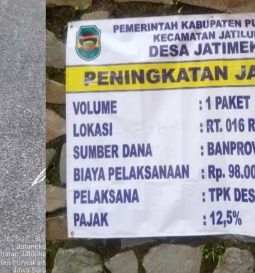 Pengaspalan Jalan Lingkungan di Kampung Tegalbuah Diduga Asal Jadi, Kualitas Pekerjaan Diragukan